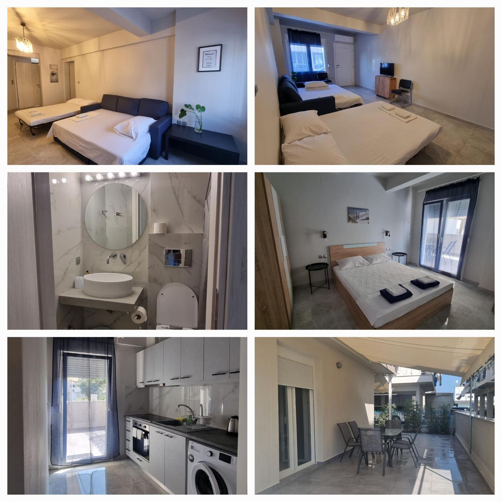 Paralía Seaside Luxury Suites By Sarigianni מראה חיצוני תמונה